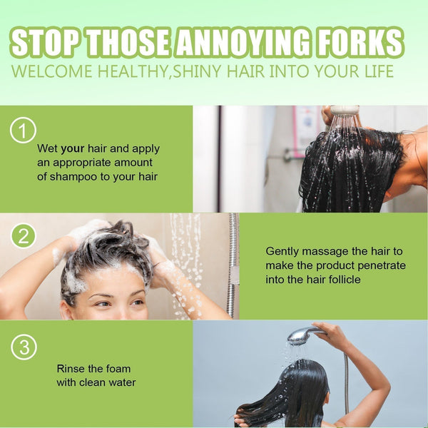 Rosemary Mint Shampoo Moisturizing Supple Hair Repair Dry Frizz Refreshing Shampoo Hair Care - SHOPPING YARD