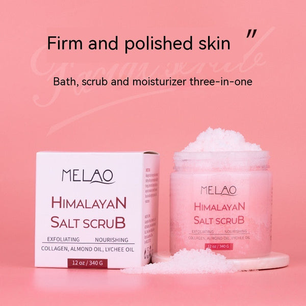 Himalayan Salt Body Scrub Cream Exfoliating - SHOPPING YARD