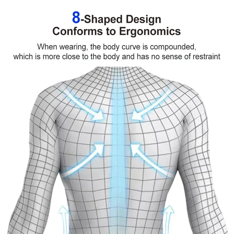 Smart Back Posture Correction Device Adjustable Back Smart Shoulder Support Belt Training Belt Spine Correction Back - SHOPPING YARD