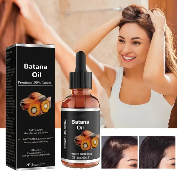 Natural Pure Batana Oil For Hair Growth Batana Oil Hair Oil Hair Loss Organic Batana Oil Hair Growth For Black Men & Women - SHOPPING YARD