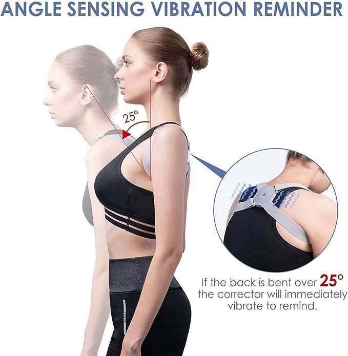 Smart Back Posture Correction Device Adjustable Back Smart Shoulder Support Belt Training Belt Spine Correction Back - SHOPPING YARD